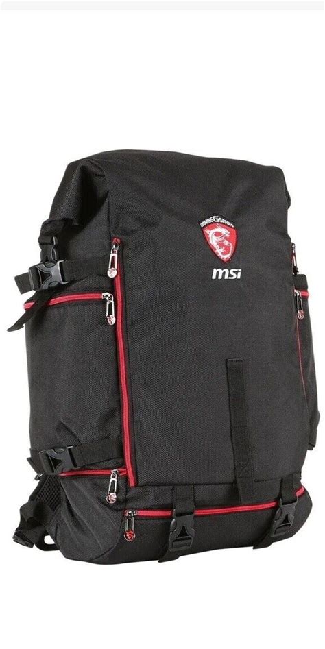 MSI Large Laptop Backpack Hermes Battlepack 18.4in Hong 